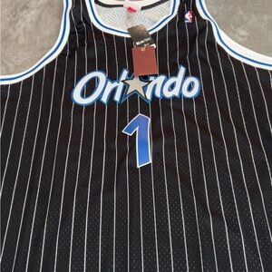 Mitchell & Ness Orlando Pinstripe Jersey (never worn)